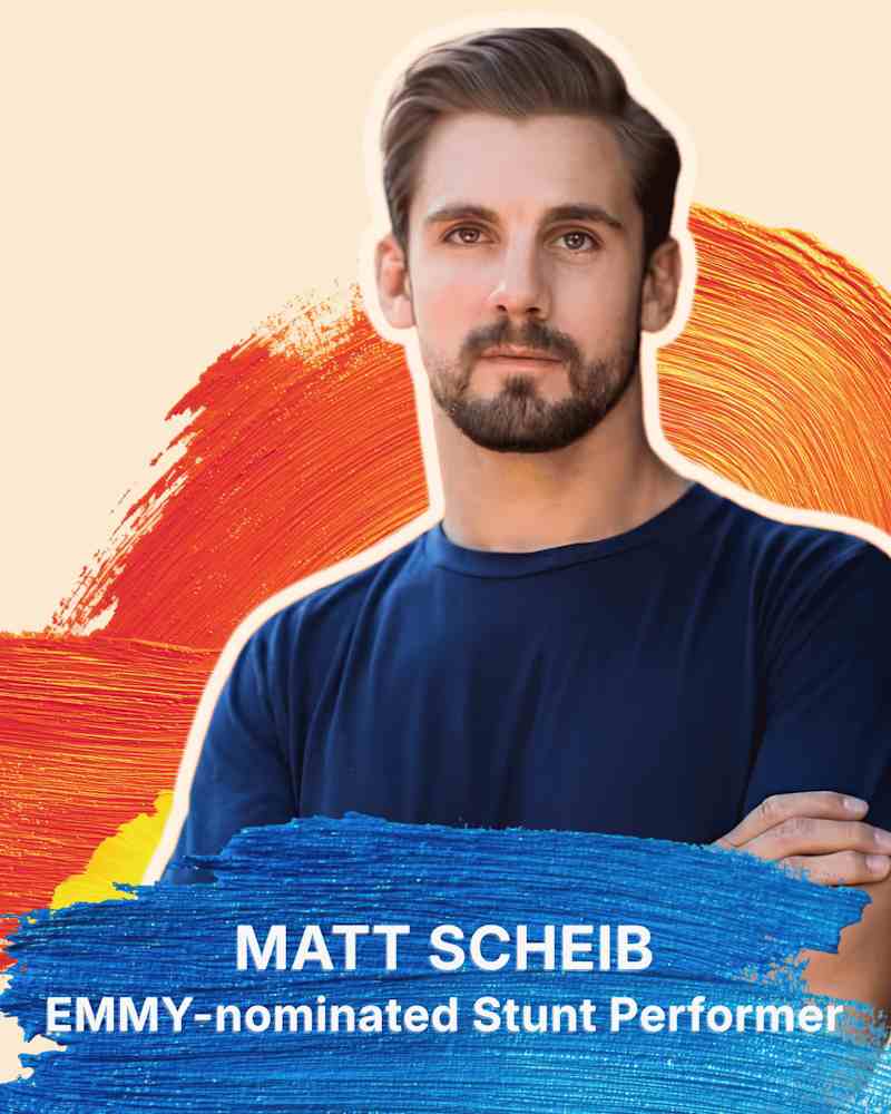 Matt Scheib, Hollywood stunt performer