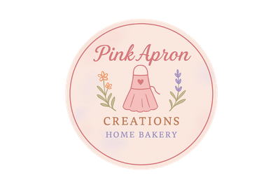 pink apron Bakery logo